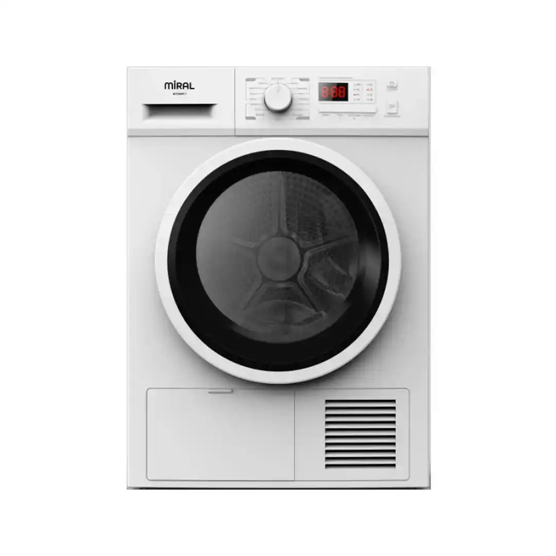 مجفف ميرال اتوماتيك 8ك ابيض 220 فولت MCD80WT-1