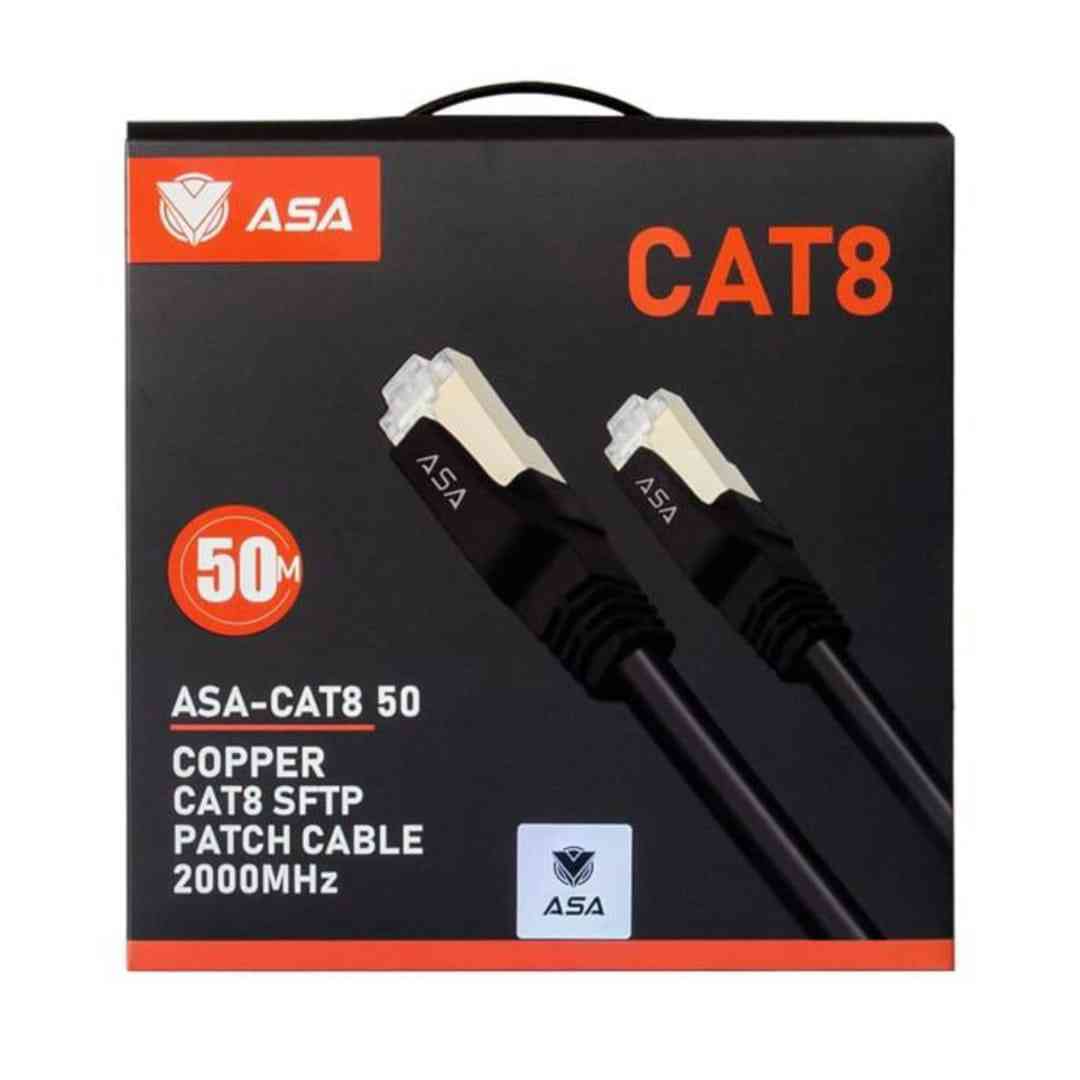 كيبل شبكة ايثرنت CAT8 بطول 50متر Z.17671018380446174