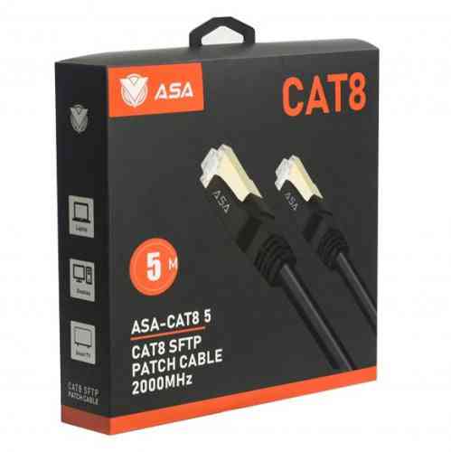 كيبل شبكة ايثرنت CAT8 بطول 5متر Z.17671028134401085